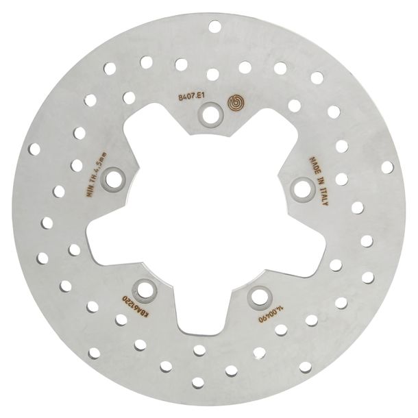 Disco de freno Brembo Oro 68B407E1 rígido con homologación