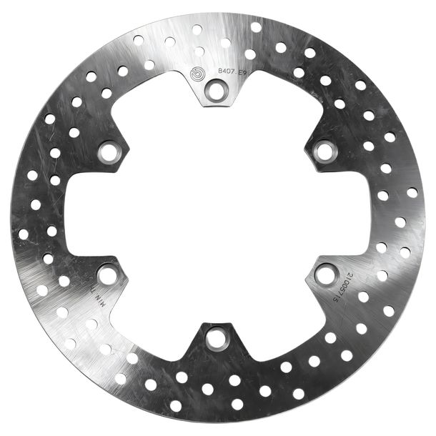 Brake disc Brembo Oro 68B407E9 rigid with approval for Honda CBX F VF R, Triumph Tiger Daelim VL Daystar SLR VT VS 125 - 1000 ccm