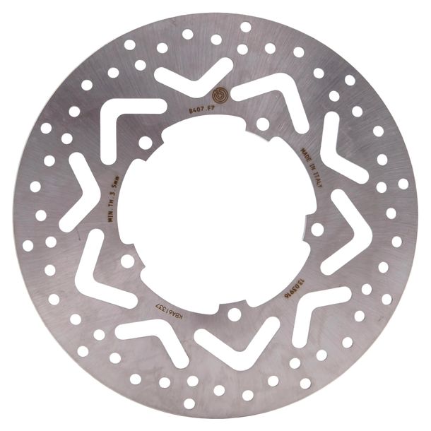 Disco de freno Brembo Oro 68B407F7 rígido con homologación