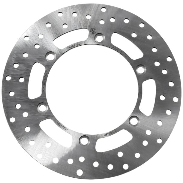 Disco del freno Brembo Oro 68B407G4 rigido con approvazione per Moto Guzzi California V11 i Cafe Sport Le Mans Scura 1000 / 1100 ccm Anno 1994 - 2015