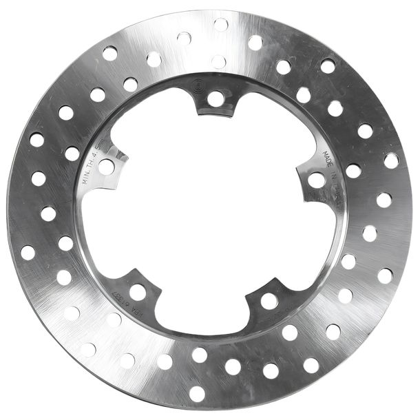 Bremsscheibe Brembo Oro 68B407G6 mit Zulassung, starr hinten 220x5mm für Aprilia RSV Mille R Factory Tuono RSV4 APRC SL Falco RR RF V4 RST Futura Tuareg E5 50 - 1100