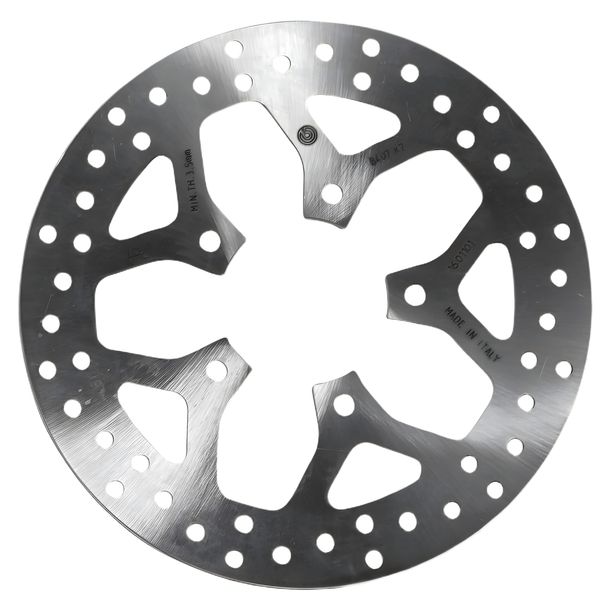 Disco de freno Brembo Oro 68B407K7 rígido con homologación