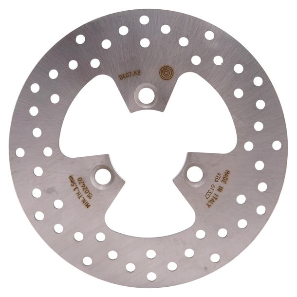 Disco de freno Brembo Oro 68B407K8 rígido con homologación
