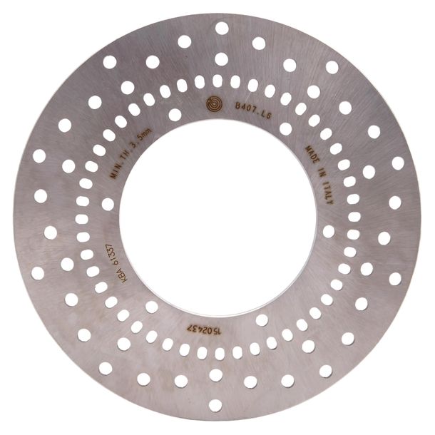 Disco de freno Brembo Oro 68B407L6 rígido con homologación