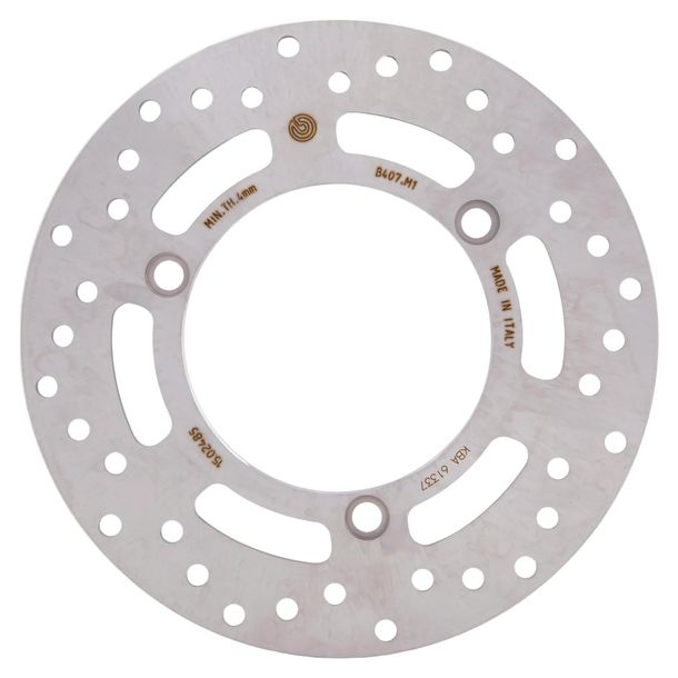 Disco de freno Brembo Oro 68B407M1 rígido con homologación