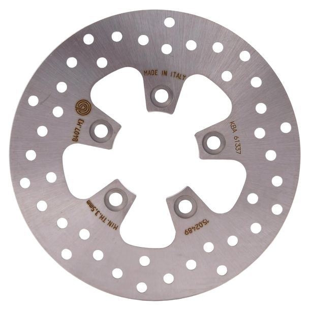 Disco de freno Brembo Oro 68B407M3 rígido con homologación