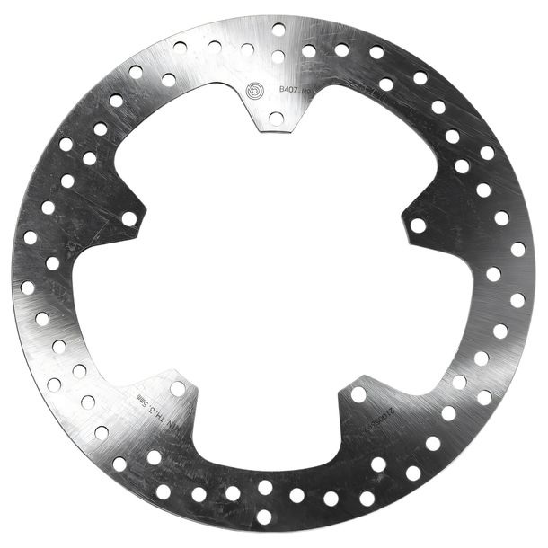 Disco del freno Brembo Oro 68B407M9 rigido con approvazione per Yamaha YZF R 125 ccm Anno 2008 - 2014