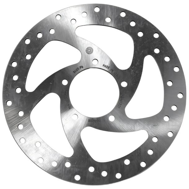 Bremsscheibe Brembo Oro 68B407P6 mit Zulassung, starr hinten 265x6mm für Ducati Multistrada Enduro Hypermotard SP Monster Plus 937 - 1260 ccm Bj. 2016 - 2024