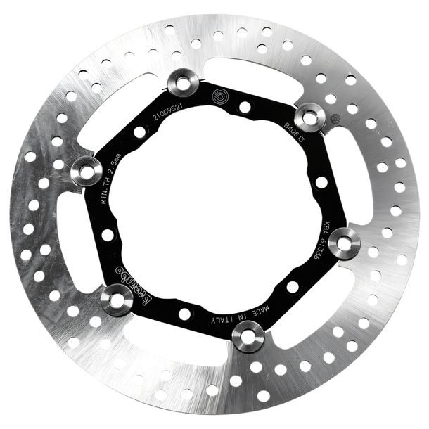 Disco de freno Brembo Oro 78B40813 flotante con homologación para Suzuki DR S SH SE DR-Z E K RM, Yamaha WR F YZ 125 - 450 ccm Año 1989 - 2019