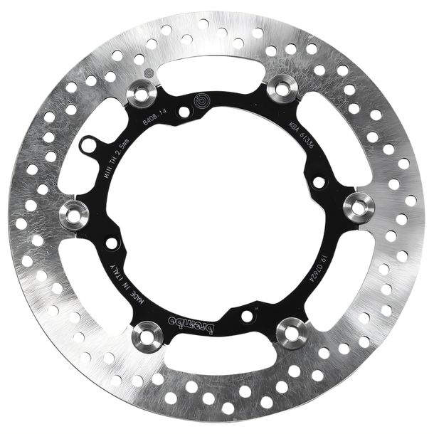 Disco de freno Brembo Oro 78B40814 flotante con homologación para Husqvarna CR TC TE WR WRE 125 - 610 ccm Año 1990 - 2014