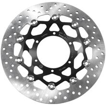 Remschijf Brembo Oro 78B40823 met goedkeuring, zwevend voor 296x5mm voor Honda CB F Hornet VTX C CBR FS 600 - 1800 ccm bouwjaar 2001 - 2007