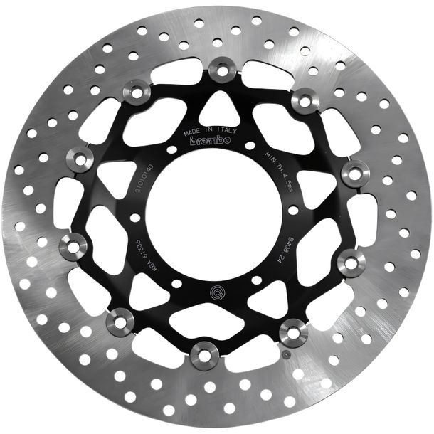Remschijf Brembo Oro 78B40824 zwevend met goedkeuring voor Honda CB FA Hornet 600 ccm bouwjaar 2007 - 2015