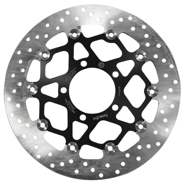 Disque de frein Brembo Oro 78B40861 flottant avec homologation pour Kawasaki GTR ABS KLZ Versys Z version E ZZR 636 - 1400 ccm année 2006 - 2023