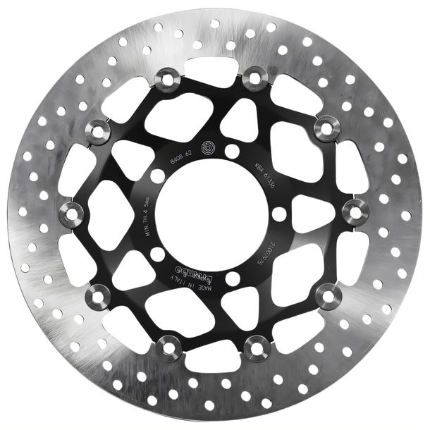 Brake disc Brembo Oro 78B40862 floating with approval for Triumph Daytona R Tiger XC XCA XRX Street Triple 675 / 800 ccm Year 2006 - 2020