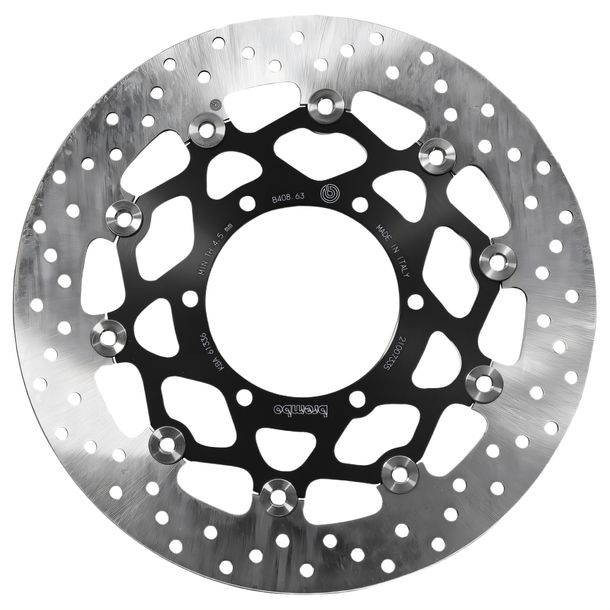 Disco del freno Brembo Oro 78B40863 flottante con approvazione per Suzuki GSX-R 600 - 1000 ccm Anno 2008 - 2017