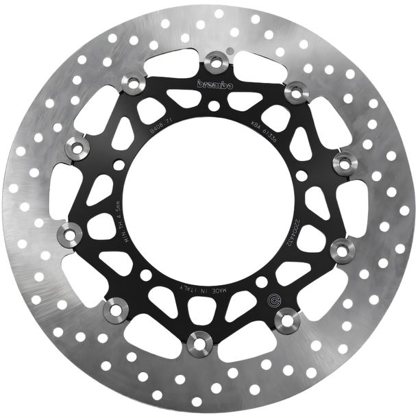 Disco de freno Brembo Oro 78B40871 flotante con homologación para Yamaha MT-10 A SP YZF-R1 FZ1 Fazer N NA S SA 600 - 1000 ccm Año 2004 - 2023