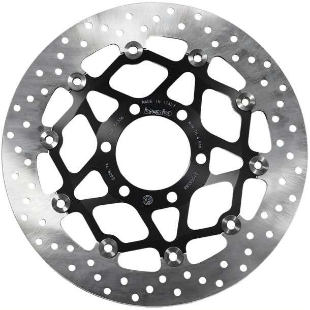 Disco de freno Brembo Oro 78B40874 flotante con homologación para Triumph Daytona T595 Sprint RS ST Speed Triple i 955 ccm Año 1997 - 2004