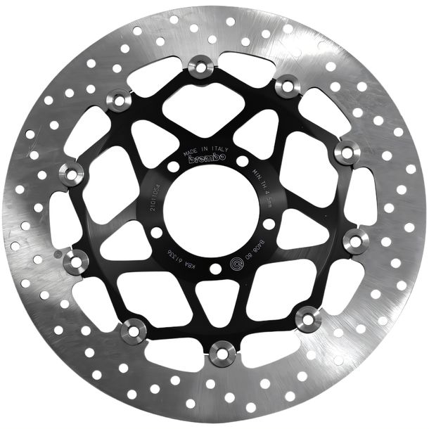 Disco de freno Brembo Oro 78B40880 flotante con homologación para Ducati Monster S ABS S4R Evo Panigale V2 749 - 1100 ccm Año 2003 - 2024