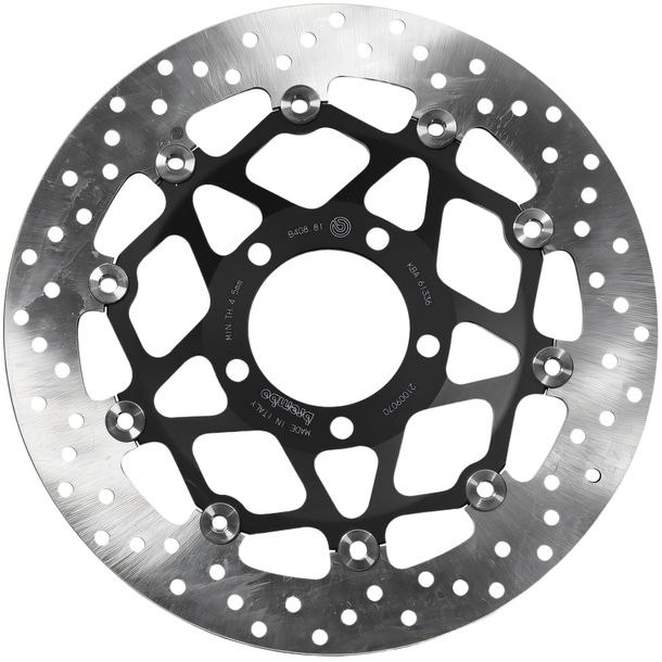 Disco de freno Brembo Oro 78B40881 flotante con homologación para Triumph Tiger Speed Triple EFI R 1050 ccm Año 2007 - 2021