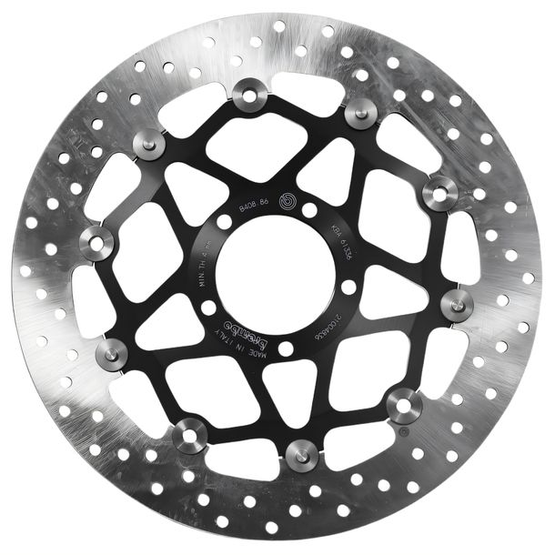 Disco de freno Brembo Oro 78B40886 flotante con homologación para Ducati Streetfighter S 848 ccm Año 2011 - 2015