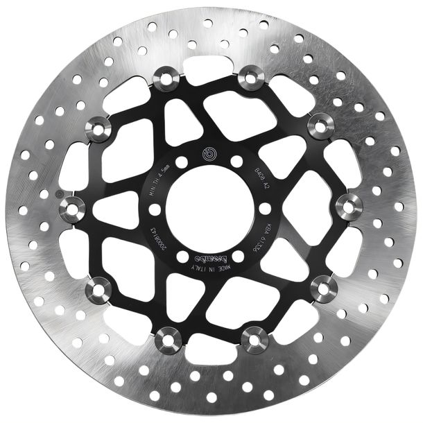 Bremsscheibe Brembo Oro 78B408A2 schwimmend mit Zulassung für Moto Guzzi Daytona, Yamaha FZR RR FZX L TRX Genesis TDM Cagiva V-Raptor Freccia 125 - 1200