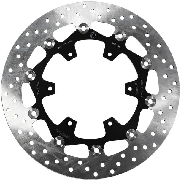 Bremsscheibe Brembo Oro 78B408A8 schwimmend mit Zulassung für Husqvarna Svartpilen Vitpilen Supermoto, KTM SMC R ABS 690 - 701 ccm Bj. 2014 - 2024