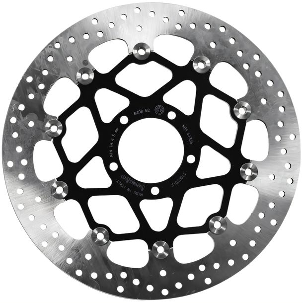 Bremsscheibe Brembo Oro 78B408B2 schwimmend mit Zulassung für Ducati Scrambler, Mash Scambler 125 - 803 ccm Bj. 2015 - 2023