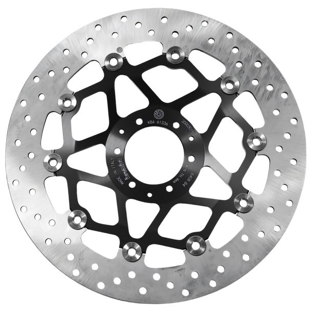 Disco del freno Brembo Oro 78B408B4 flottante con approvazione per Honda CRF Africa Twin 1000 ccm Anno 2016 - 2019