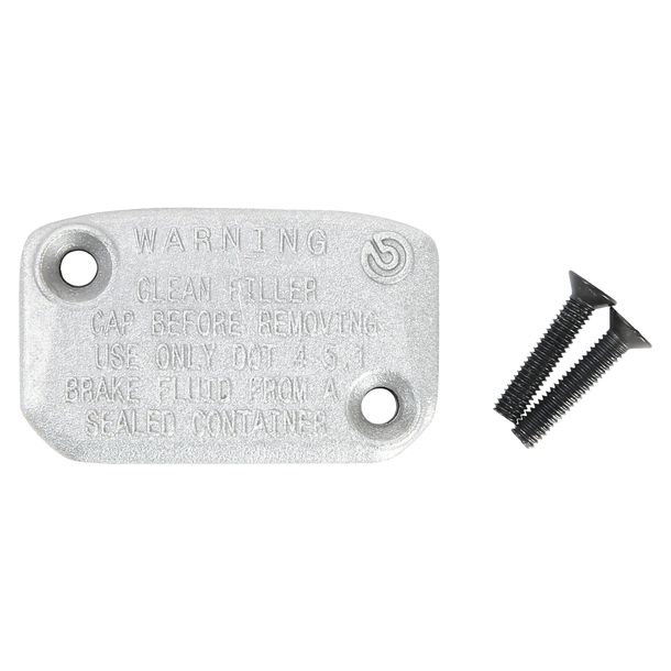 Bouchon de réservoir de liquide de frein Brembo 10270477 argenté pour PS11
