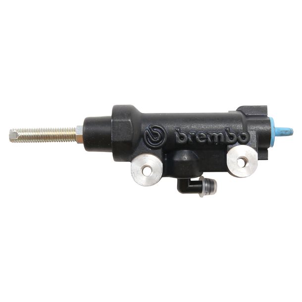Cilindro de freno de pie Brembo 10555610 PS12 7E negro distancia entre orificios 48,8mm