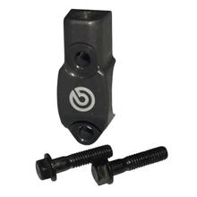 Lenkerklemme Brembo 110A26390 grau mit Spiegelaufnahme Linksgewinde M10x1,25 für PR19/PR16 RCS