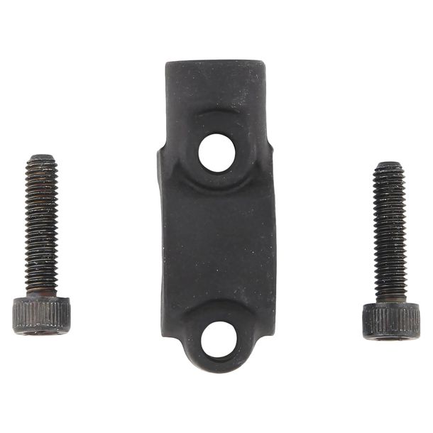 Abrazadera de manillar Brembo 110437213 negro soporte espejo M10x1,25 rosca derecha para PS13/PS16