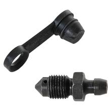 Bremsenentlüftungsschraube Brembo 105338760 2x M10x1,15mm schwarz inkl. Gummikappe mit Lasche