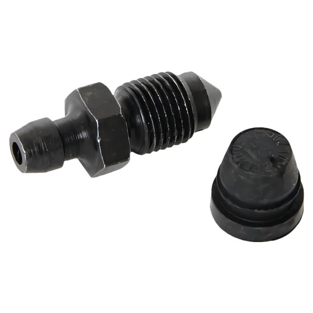 Vite di sfiato per freni Brembo 5338763 2x M10 nera incl. tappo in gomma per pompa radiale