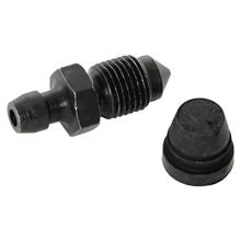 Vite di sfiato per freni Brembo 5338763 2x M10 nera incl. tappo in gomma per pompa radiale