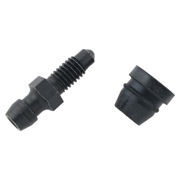 Vis de purge de frein Brembo 5380510, 2 x M6, longueur 15 mm, avec capuchon, noir