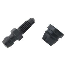 Parafuso de Purga do Freio Brembo 5380510 2x M6 Comprimento 15mm com Tampa Preto