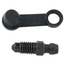Vite di sfiato per freni Brembo 5338752 2x M8x1,25 lunghezza 15mm con tappo nero