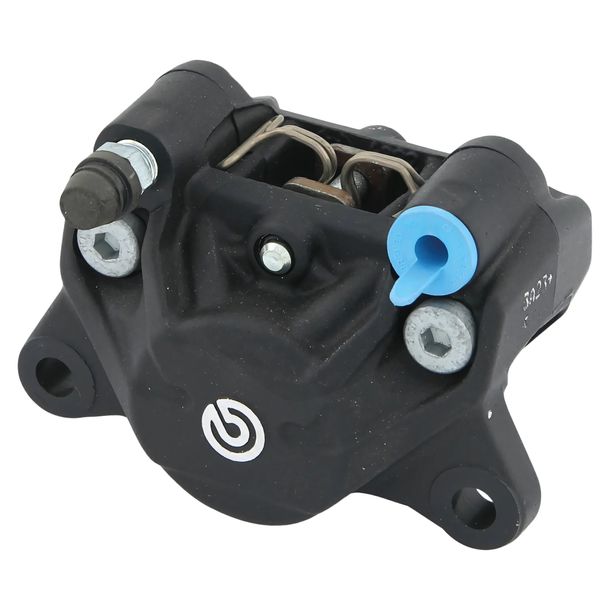 Pinza de freno P32 Brembo 20695020 simétrica negra de 5 mm con pastillas de freno