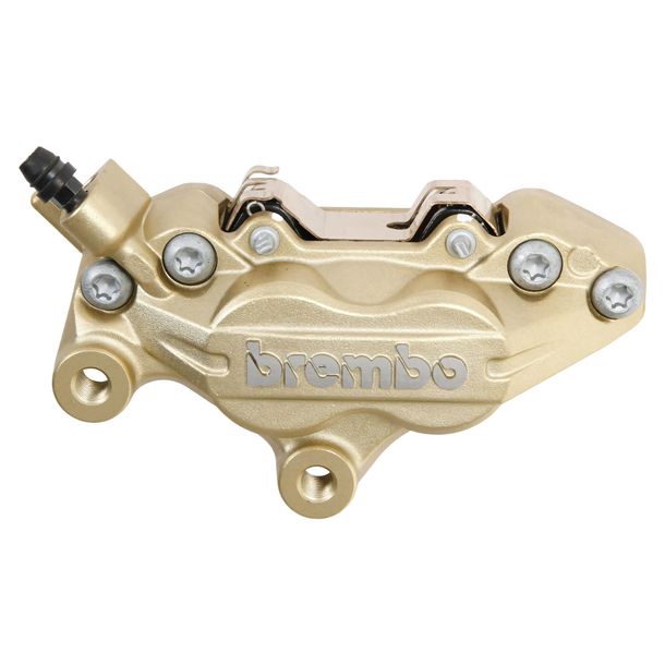 Pinza del freno P4 30/34F Brembo 20923010 dorata sinistra incl. pastiglia freno standard