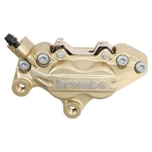 Bremssattel P4 30/34F Brembo 20923010 gold links inkl. Bremsbelag Standard