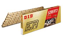 Kette DID Standard 520ERT3 / 120 Clipschloss FJ gold (5/8 x 1/4 x 10,16)