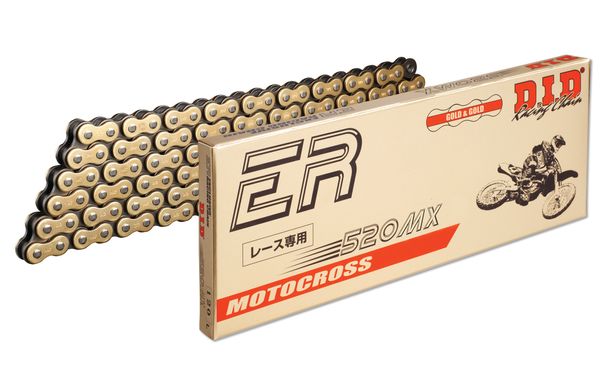 DID Standard 520MX chain/88 clip lock FJ gold/black (5/8 x 1/4 x 10.16)