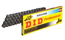 Ketting DID Standard 520NZ / 106 Klemverbinding FJ staal (5/8 x 1/4 x 10,16) voor Kawasaki ER-5, MuZ / MZ SM Aprilia RS Extrema Replica AF 1 125 - 959 cc Bouwjaar 1980 - 2020