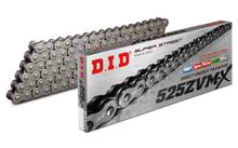 Kette DID X-Ring 525ZVM-X / 108 Endlos stahl (5/8 x 5/16 x 10,16) für Kawasaki ZX-6R, Yamaha MT-07 ZR-7 S 250 - 1200 ccm