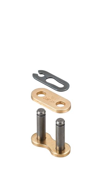Serrure à chaîne DID RJ dorée pour chaîne 415ERZ 1/2 x 3/16 x 7,75