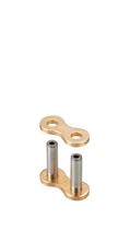 Kettinglas DID Klinknagellas ZJ goud / zwart voor ketting 428NZ 1/2 x 5/16 x 8,51