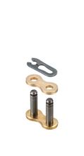 Fecho de corrente DID Clipschloss FJ dourado para corrente 520ERVT 5/8 x 1/4 x 10,16
