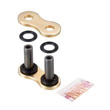 Elos de corrente DID Rebitável ZJ dourado para corrente 520ERVT 5/8 x 1/4 x 10,16