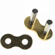 Kettenschloss DID Massivnietschloss PL gold für Kette 530ZVM-X 5/8 x 3/8 x 10,16